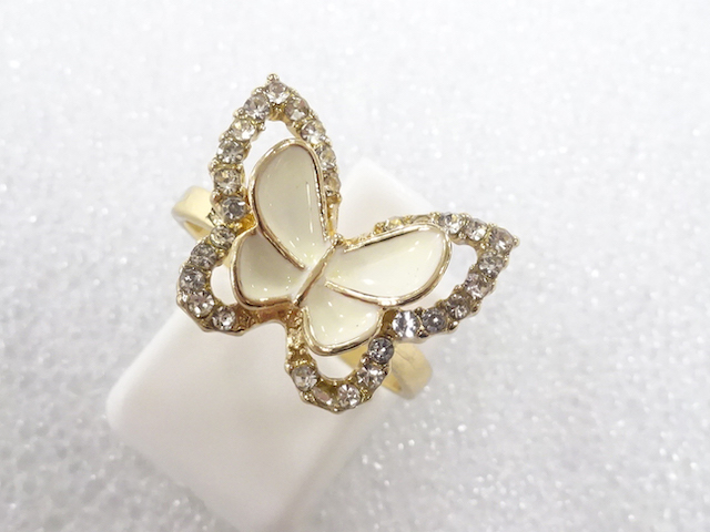 CRYSTAL FASHION RING / JP SIZE 13